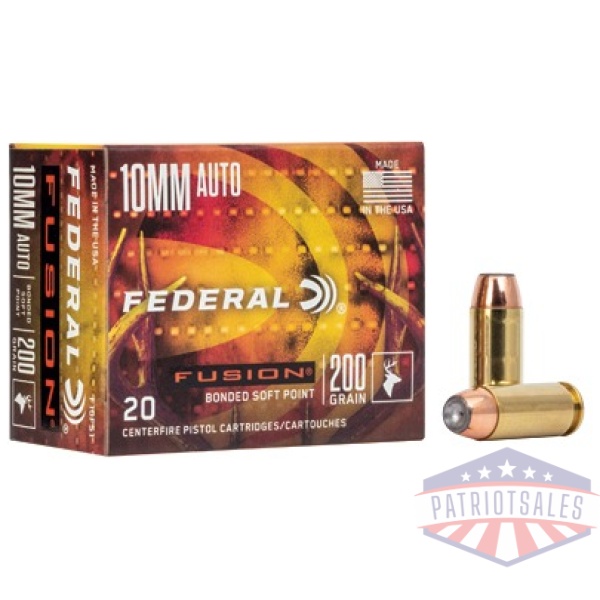 FED PRM FUSION 10MM 200GR SP 20/200