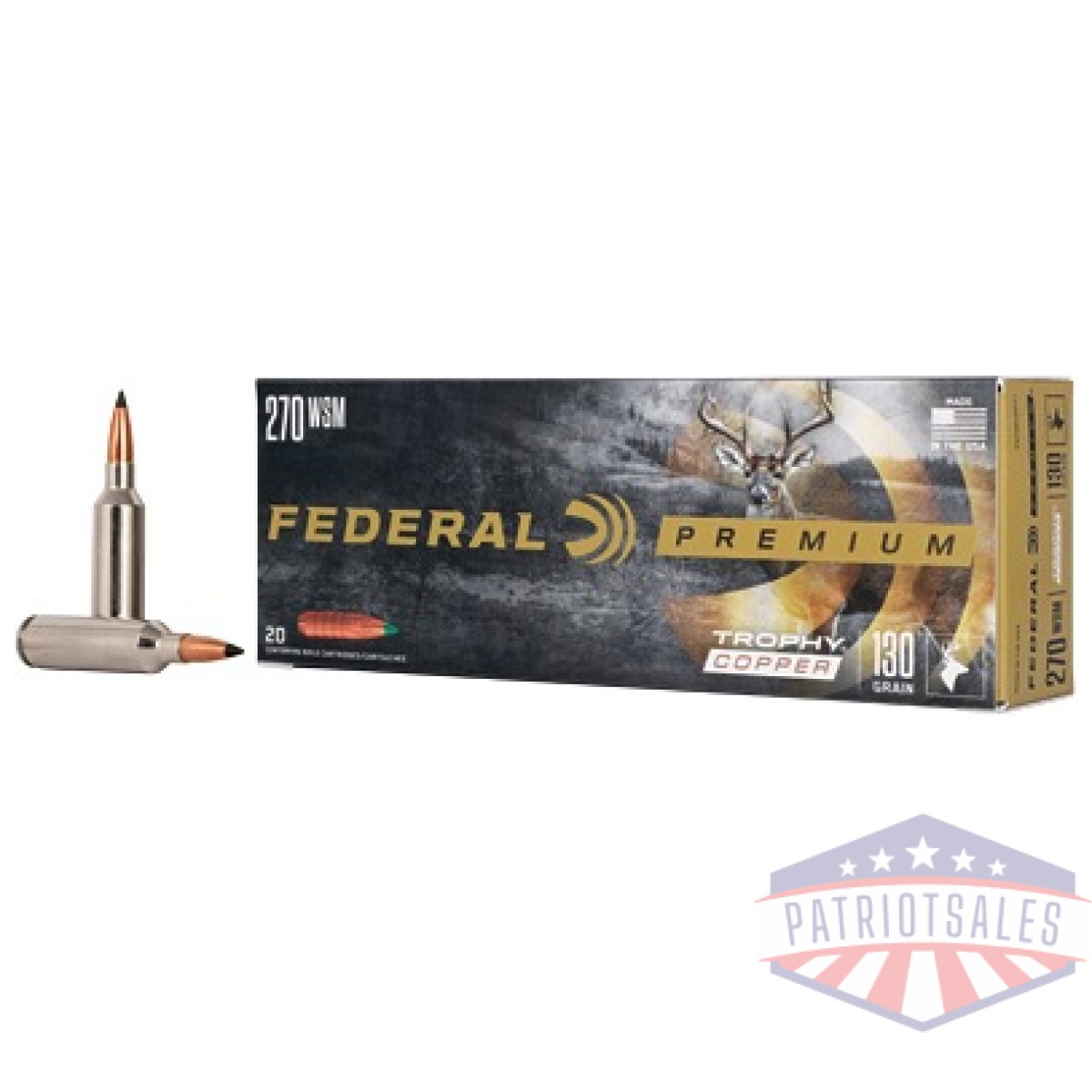 Fed prm 270wsm 130gr trphy c0pper - image 1
