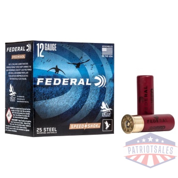 FED SPEED SHOK 12GA 3" #3 25/250