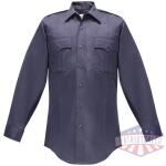 Duro Poplin Long Sleeve Shirt w/ Sewn-In Creases