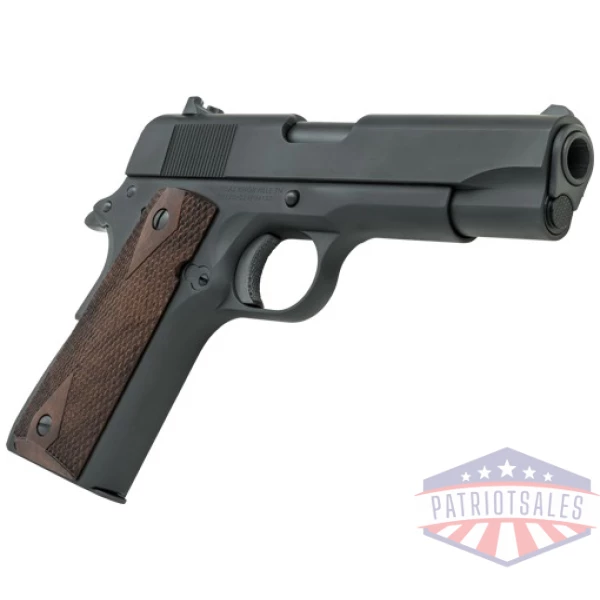 TISAS 1911 TANK COMMANDR 45ACP - 4.25" BBL WOOD GRIP 7RD BLACK