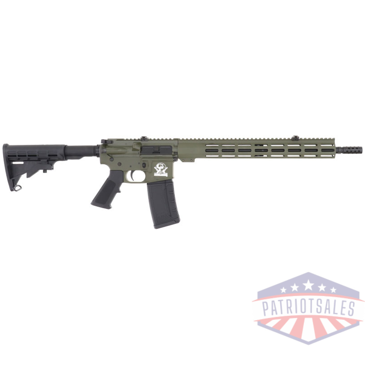 G223odgnit. Jpg - glfa ar15 rifle 223 wylde - 16" nit bbl od green - g223odgnit
