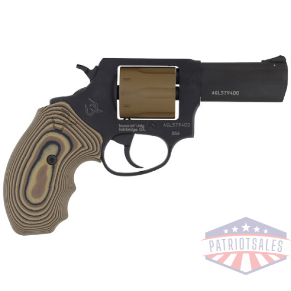 TAURUS 856 38SPL FS 5-SHOT - TWO TONE VZ GRIP OPTIC READY