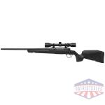 SAVAGE AXIS XP 6.5CM 22" LH - W/3-9X40 BLACK/BLACK