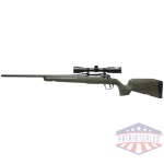 SAVAGE AXIS 2 XP 22-250 22" LH - W/3-9X40 MATTE/GREEN