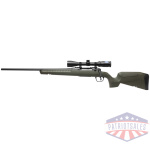 SAVAGE AXIS 2 XP 6.5CM 22" LH - W/3-9X40 MATTE/GREEN