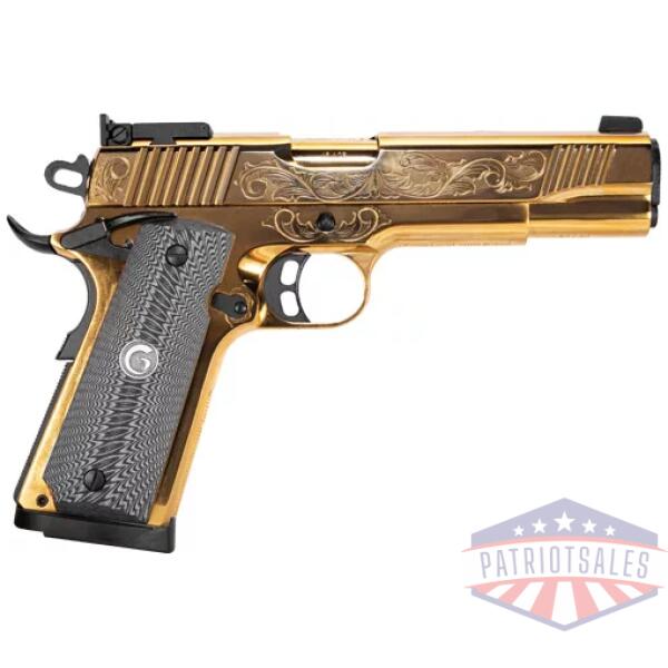GIRSAN MC1911 MATCH GOV'T - ENGRAVED 45ACP ADJ. SGT GOLD