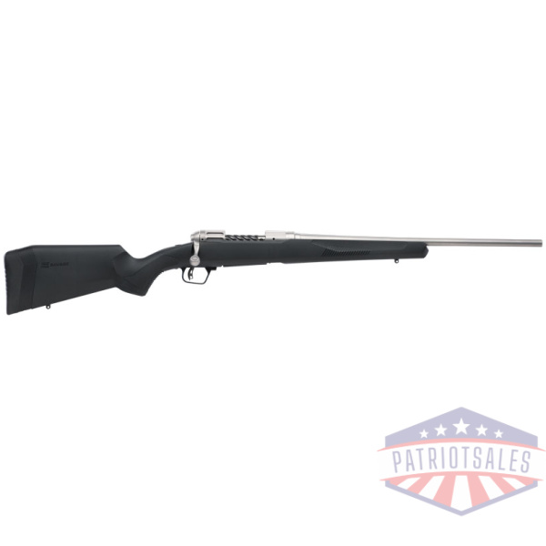 SAVAGE 110 LIGHTWEIGHT STORM - 270 20" SS/BLK SYN ADJ LOP