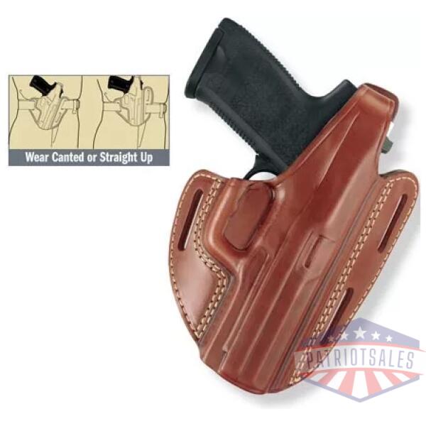Three Slot Pancake Holster