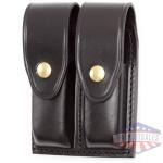Leather Double Magazine Case