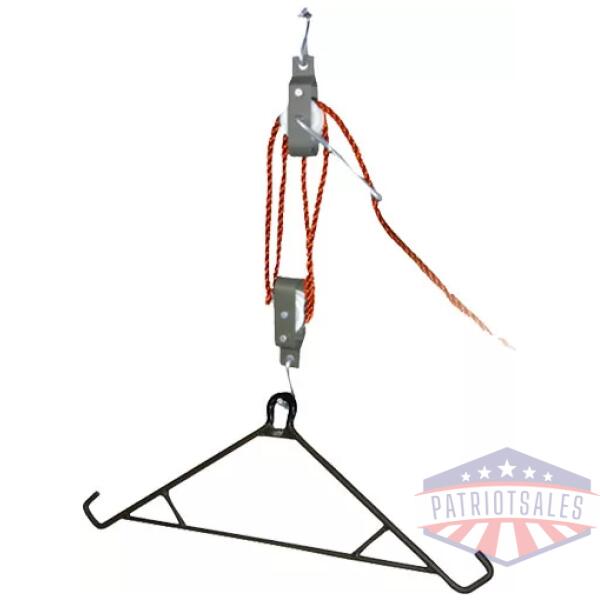 HME SKINNING GAMBREL & HOIST - 4:1 RATIO 3/8" 500LBS