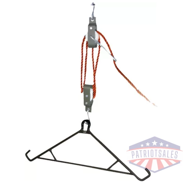 HME SKINNING GAMBREL & HOIST - 4:1 RATIO 3/8" 500LBS