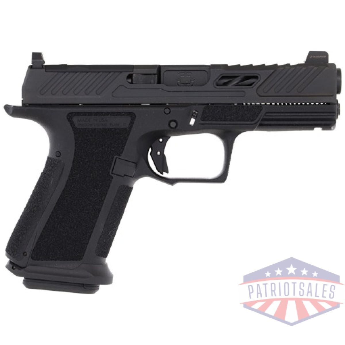 Shadow systems mr920 elite 9mm - 10rd optic cut black bbl - image 1