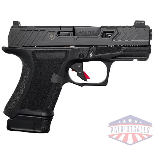 SHADOW SYSTEMS WAR POET CR920 - 9MM OPTIC CUT FLUTED BLACK BBL