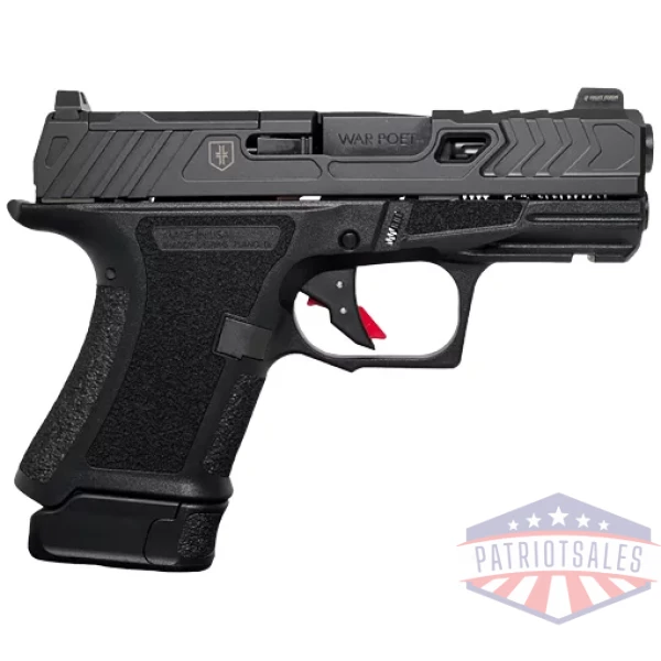 SHADOW SYSTEMS WAR POET CR920 - 9MM OPTIC CUT FLUTED BLACK BBL