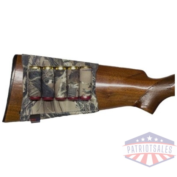 GROVTEC SHOTGUN SHELL HOLDER - BUTTSTOCK SLEEVE TRUE TIMBER