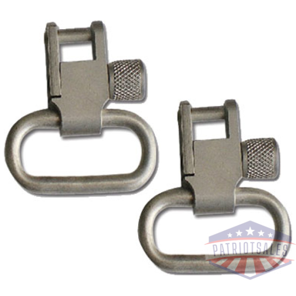 GROVTEC LOCKING SWIVEL 1" - SATIN NICKEL ONLY 2-PACK