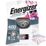 energizer vision hd plus focus - headlamp 400 lumens w/aaa batt