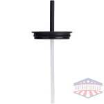 Press-In Straw Lid - Black