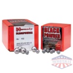 HORNADY .445 .45 CALIBER - ROUND BALL 100CT 25BX/CS