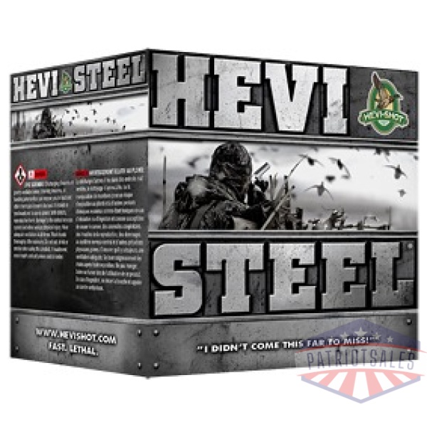 HEVI STEEL 12GA 3" #3 25/250