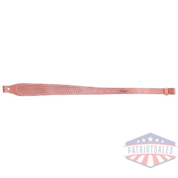 BUTLER CREEK COBRA LEATHER - RIFLE SLING 1"X36" BROWN