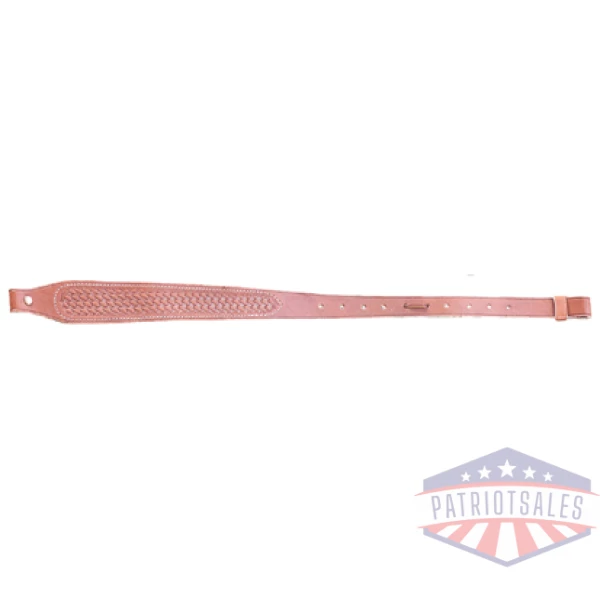 BUTLER CREEK COBRA LEATHER - RIFLE SLING 1"X36" BROWN