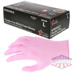 Pink 4 Mil Medical NBR L