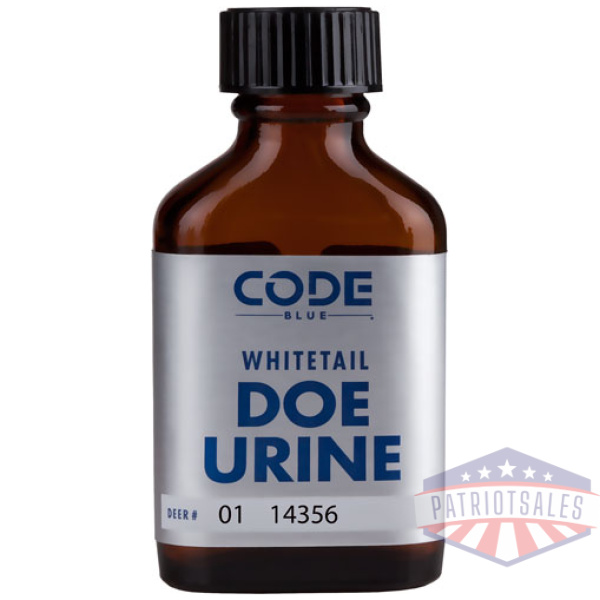 CODE BLUE DEER LURE DOE - URINE 1FL OUNCE BOTTLE