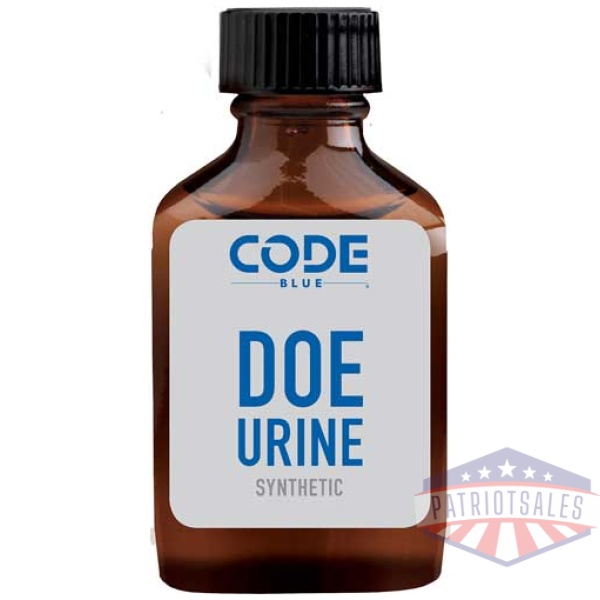 CODE BLUE DEER LURE SYNTHETIC - DOE SCENT 1FL OZ