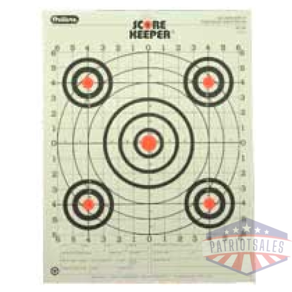 CHAMPION 100YD RFL SIGHT-IN TRGT 12P