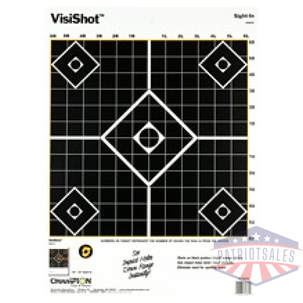 CHAMPION VISISHOT SIGHT-IN 10PK