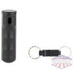 SABRE SPRAY KEY RING/WHISTLE .54 BLK