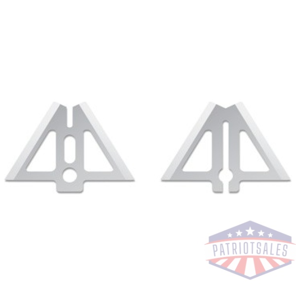 SLICK TRICK REPLACEMENT BLADES - MAGNUM 100/125GR 1 1/8" 4PK