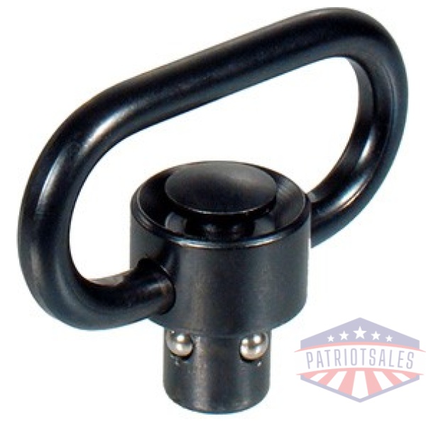 UTG SWIVEL QD PUSH BUTTON - 1.38" BLACK