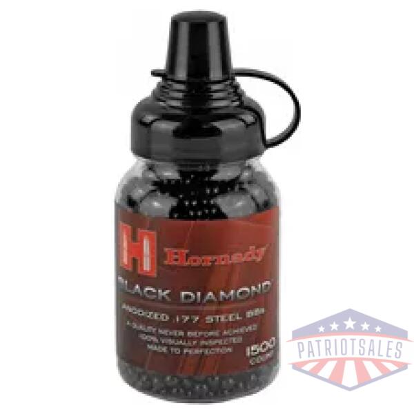 HRNDY BLK DMND .177 STL BB 1500/BTL