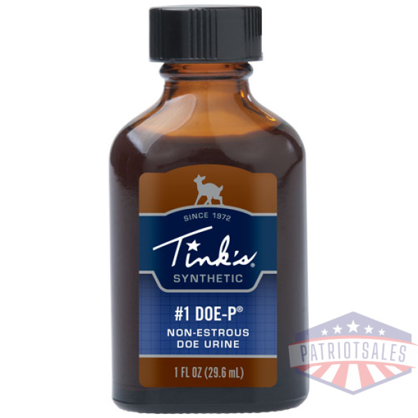 TINKS DEER LURE #1 DOE-P NON - ESTRUS SYNTHETIC 1FL OZ BOTTLE