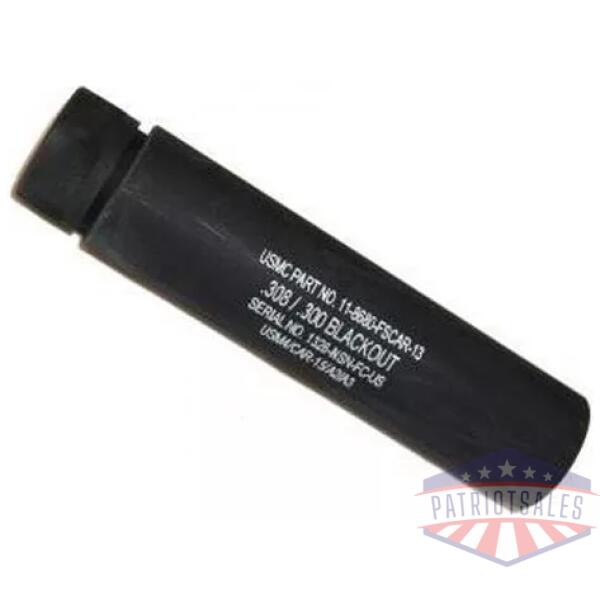 GUNTEC AR308 FAKE SUPPRESSOR - 5.5" 5/8X24 THREADS BLACK