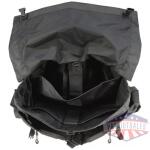 grey ghost gear wanderer bag - 2.0 waxed canvas black