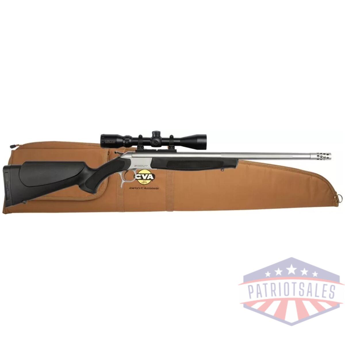 Gcr4830ssc_1. Webp - cva scout td 450 bushmaster - 25" w/brake 3-9x40 ss/blk syn - gcr4830ssc 1