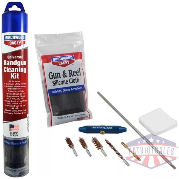 Birchwood Casey Universal Handgun Stainless Steel Cleaning Kit