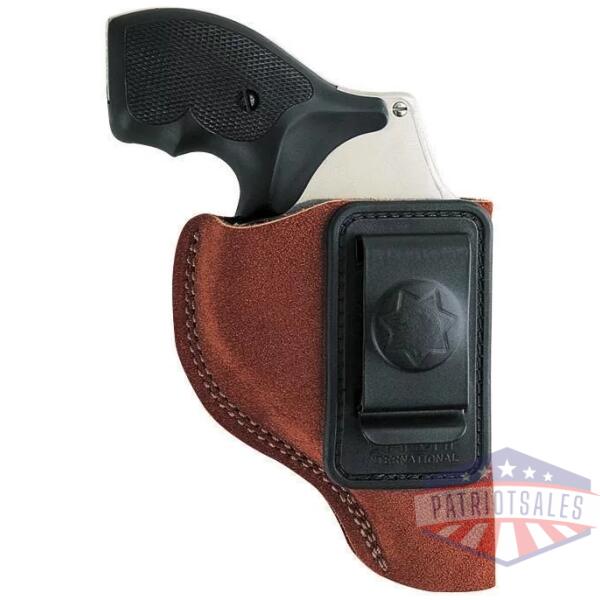 Bianchi Model 6 Waistband Holster - for Glock 19 23 26 27 36 Right Hand Rust Suede
