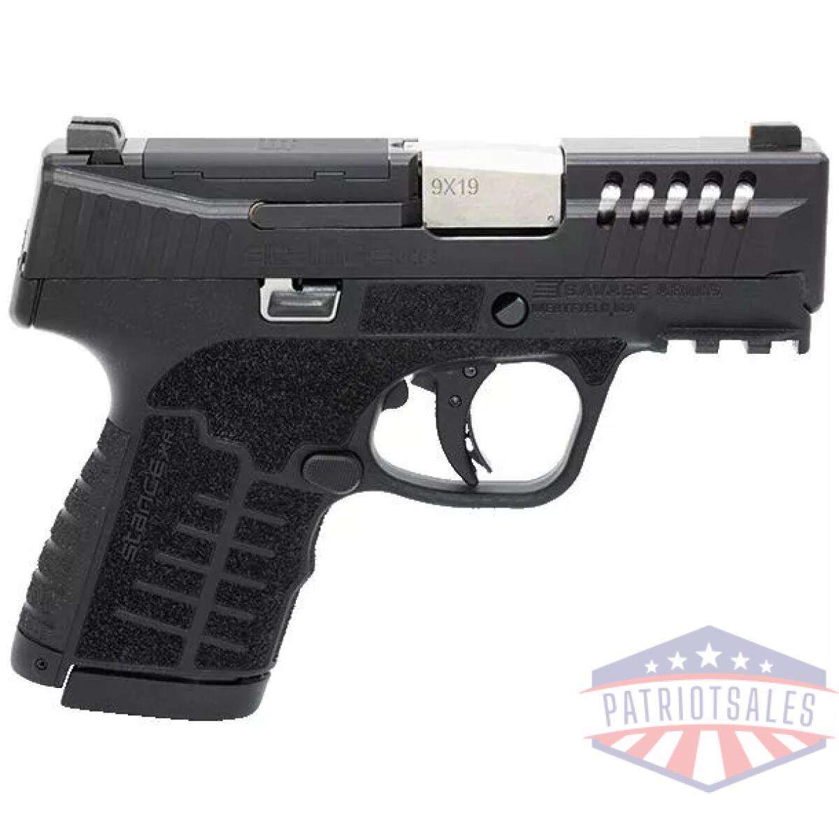 Savage stance xr mc9 handgun 9mm luger 10(1)&13(1)rd magazines 3. 2" barrel black no safety - image 1