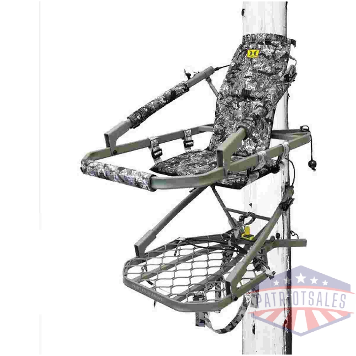 Hawk warbird climber tree stand grey camo - image 1