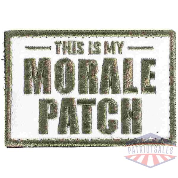 THIS IS MY MORALE PATCH w/ ADHESIVE