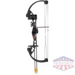 Bear Archery Compound Youth Bow - Brave RH Black