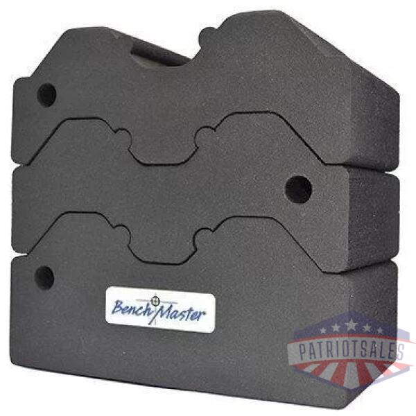 Benchmaster Weapon Rack Adjustable 3 Piece Bench Block