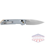 Kershaw Mini Iridium Folding Knife 3" Spear Point Blade Ice Blue