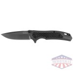 Kershaw Fringe A/O Frame Lock Knife 3" Drop Point Blade Grey