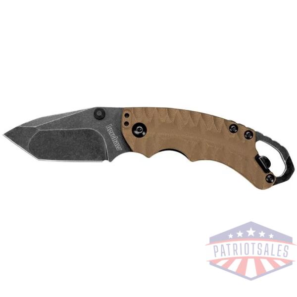 Kershaw Shuffle II Knife - Tan / Tanto